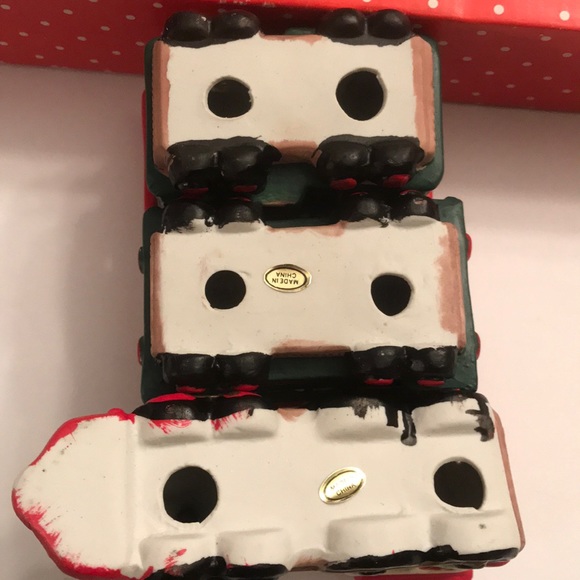3Piece Porcelain Train Set - Picture 14 of 15